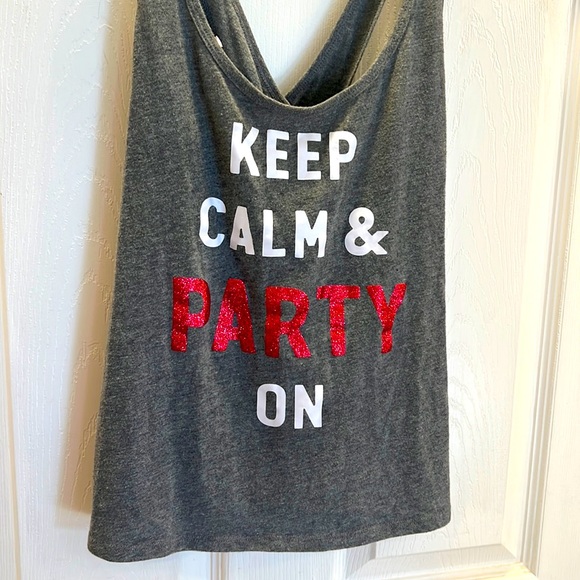 Victoria's Secret Tops - Victoria Secret Tank that Cross Crosses In the Back